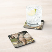 Hübsche Pferde Getränkeuntersetzer (Rechte Seite)