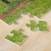 Hübsche Pferde Weiden in einer texanischen Weide F Puzzle (Seite)