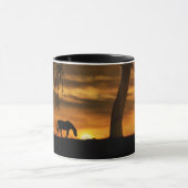 Hübsche Pferdekaffee-Tasse Tasse (Zentrum)