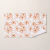 Hübsche Pfirsichblüten Badhandtuch Set (Handtuch)