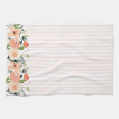 Hübsche Pfirsiche Geschirrtuch (Horizontal)