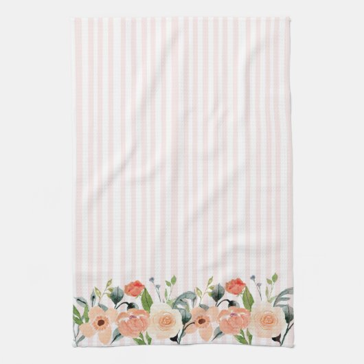 Hübsche Pfirsiche Geschirrtuch (Vertikal)