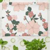 Hübsche Pfirsiche Küchentuch (Gefaltet)