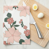 Hübsche Pfirsiche Küchentuch (Viertel Falte)