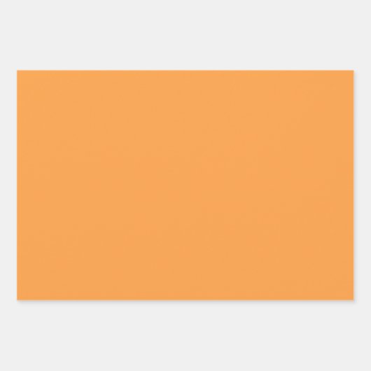 Hübsche Pfirsichfarben Geschenkpapier Set (Vorderseite 3)