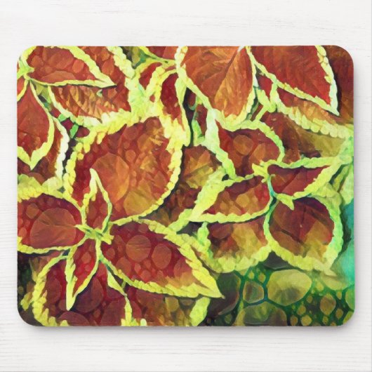 Hübsche Pflanze Mousepad (Vorne)