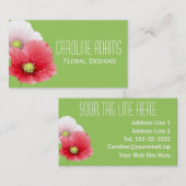 Hübsche Pflaumen Visitenkarte (Vorne/Hinten)