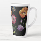 Hübsche Pflöten auf der Mum für die Schwarze Wasse Milchtasse (Rechts)