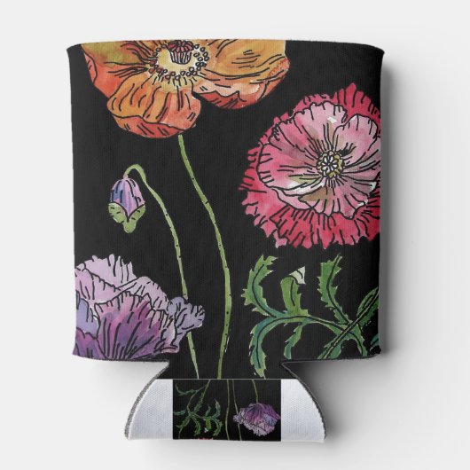 Hübsche Pflöten auf Schwarzwaldfarbe Dosenkühler (Rückseite)