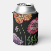 Hübsche Pflöten auf Schwarzwaldfarbe Dosenkühler (Kanne Rückseite)