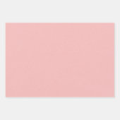 Hübsche Pink Baby Dusche Mix und Matte Geschenkpapier Set (Vorderseite 3)