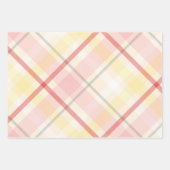 Hübsche Pink Baby Dusche Mix und Matte Geschenkpapier Set (Vorderseite)