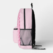 Hübsche Pink Baby Fox Custom Gender Reveve Bedruckter Rucksack (Rechts)