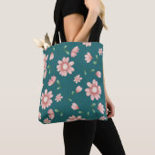 HÜBSCHE PINK BLUME TASCHE (Von Nahem)