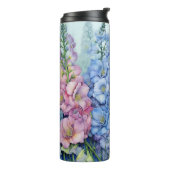 HÜBSCHE PINK-BLUME THERMOSBECHER (Nach links gedreht)