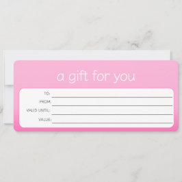 HÜBSCHE PINK-BUSINESS-LOGO-EINZELHANDEL-GESCHENKZE