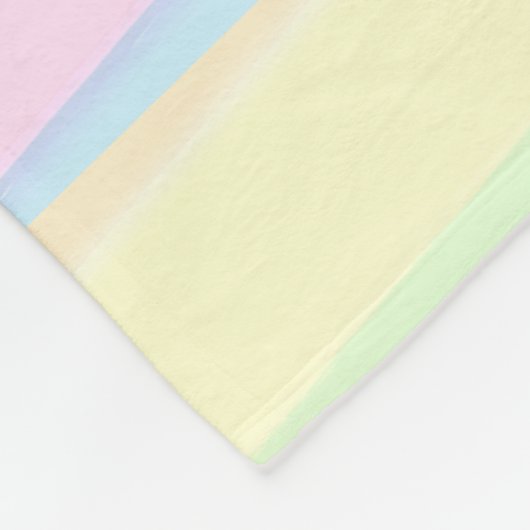 HÜBSCHE PINK FLORAL 80. BLESSINGS FLEECE BLANKET (Ecke)