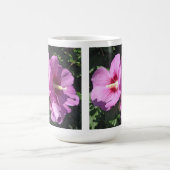 Hübsche Pink-Floral-Fotografie Kaffeetasse (Mittel)