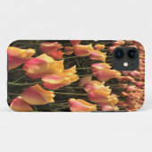 Hübsche Pink-gelbe Tulpen Case-Mate iPhone Hülle (Rückseite (Horizontal))