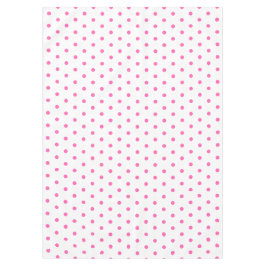Hübsche Pink Polka Dots Tischdecke