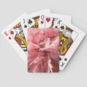Hübsche Pink Poppe Spielkarten