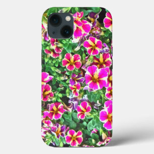 HÜBSCHE PINK- UND KREBS-FARBENE PETUNIAS Case-Mate iPhone HÜLLE