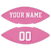 HÜBSCHE PINK UND WEISSE Fußball Football (Paneele)