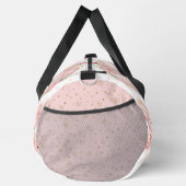 HÜBSCHE PINKBALLETTE UND BLUME DUFFLE BAG (Rechts)