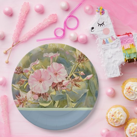 Hübsche Pinke - Papierplatte Pappteller (Party)