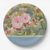 Hübsche Pinke - Papierplatte Pappteller (Vorderseite)