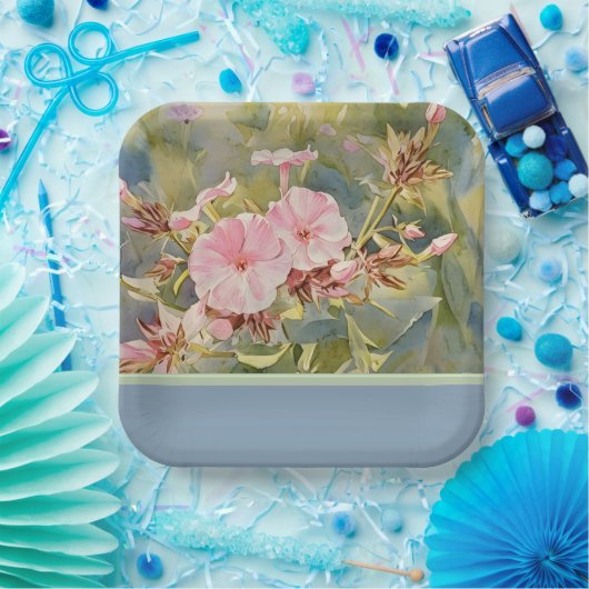 Hübsche Pinke - Papierplatte Pappteller (Party)