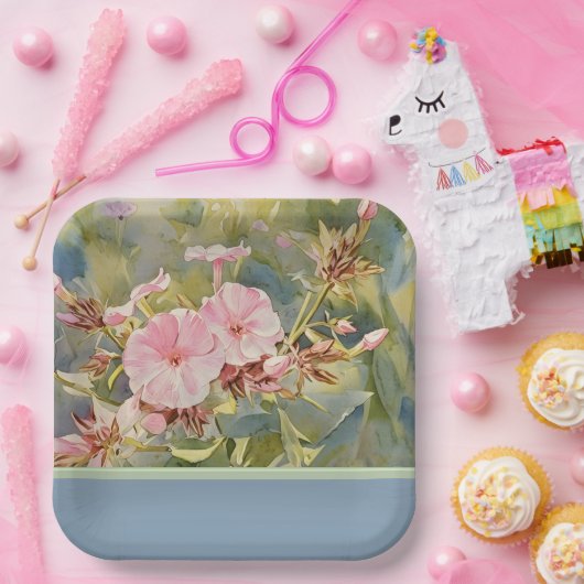 Hübsche Pinke - Papierplatte Pappteller (Party)