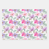 Hübsche Pinsel und Pfirsichfarben Geschenkpapier Set (Vorderseite 2)