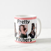 Hübsche Pitcher von Proud Ayr Entrepreneur Kaffeetasse (VorderseiteRechts)