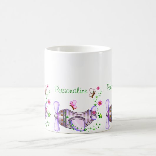 Hübsche Pixelart Verwandlungstasse (Mittel)