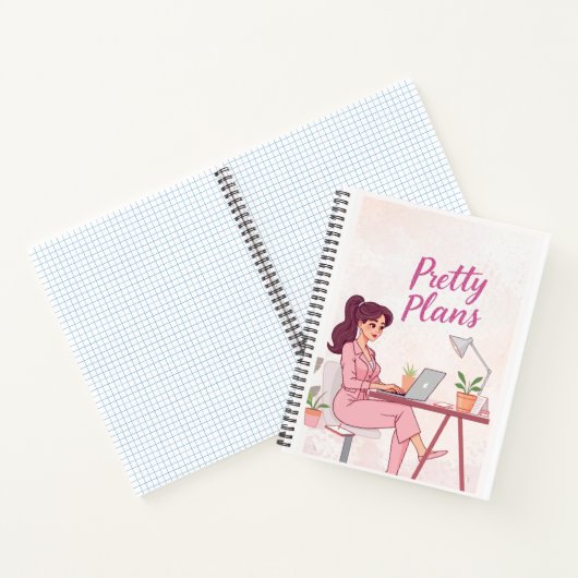 HÜBSCHE PLANEN NOTIZBLOCK (Innenseite)