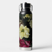 Hübsche Poinsettia Pflanze Trinkflasche (Vorderseite)