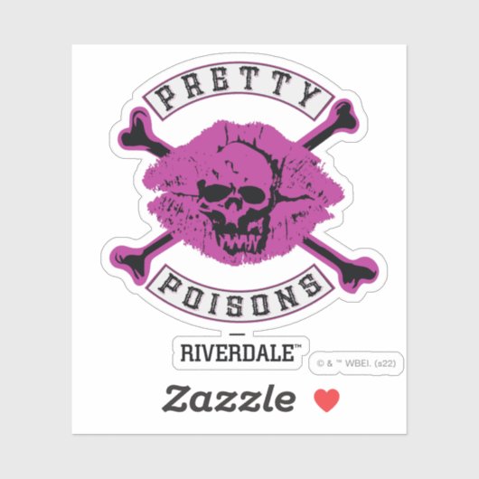 Hübsche Poisons Aufkleber (Blatt)