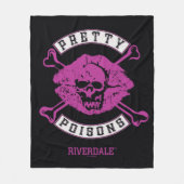 Hübsche Poisons Fleecedecke (Vorderseite)