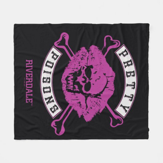 Hübsche Poisons Fleecedecke (Vorderseite (Horizontal))