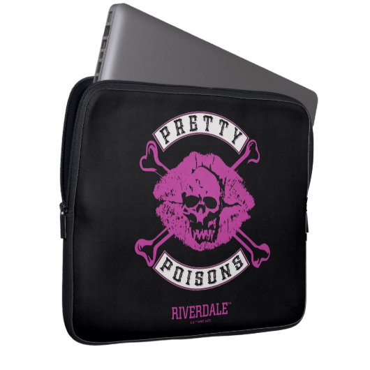 Hübsche Poisons Laptopschutzhülle (Vorne Rechts)