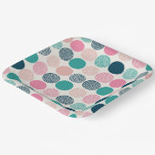 Hübsche Polka Dots Pappteller (Gewinkelt)