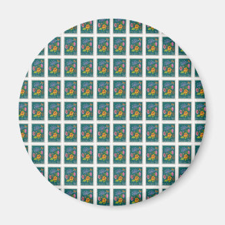 Hübsche polnische Briefmarke Magnet