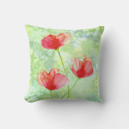 Hübsche Poppies Pillow Kissen