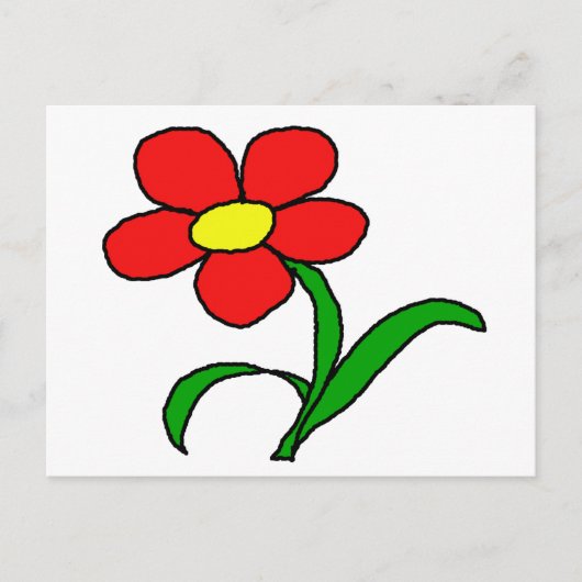 Hübsche Porsie Postkarte (Vorderseite)