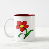 Hübsche Porsie Zweifarbige Tasse (Links)