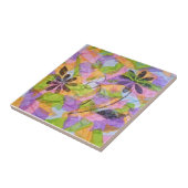 Hübsche Posies-Collage Fliese (Seite)