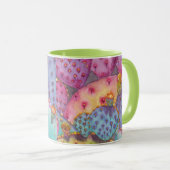 Hübsche Prickly-Peak-Kaffee-Tasse Südwest-Style-Cu Tasse (VorderseiteRechts)