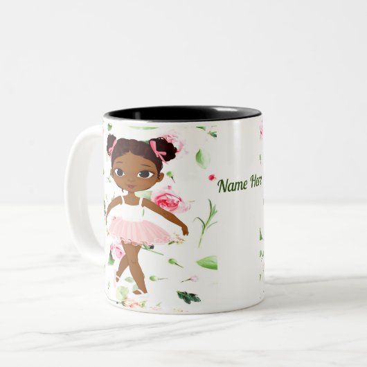 Hübsche Prima Ballerina Tasse (Vorderseite Links)