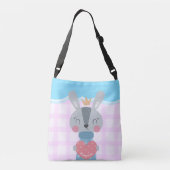 Hübsche Princess Bunny School - Tasche - ALLES ÜBE (Rückseite)